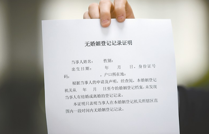浙江单身证明翻译盖章服务-政府认可的翻译公司